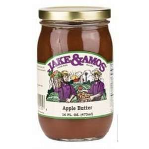 Jake & Amos No Sugar Added Apple Butter x 12:  Grocery 