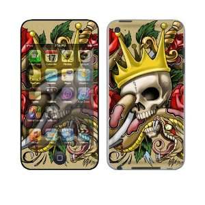 Apple iPod Touch 4th Gen Decal Skin   Traditional Tattoo 1