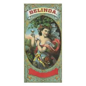  Belinda Brand Tobacco Label Hobby Premium Poster Print 
