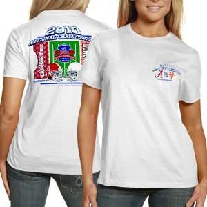   2010 BCS National Championship Bound Dueling Ticket T shirt Sports