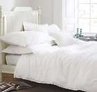 Vintage Lace White Cotton Luxury Bedding / Bed Linen
