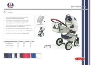 3in1 NEW MODEL pram TAKO pushchairs JUMPER X+carseat,Pneumatic wheels 
