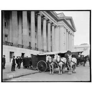  U.S. Treasury currency wagon,Washington,D.C.