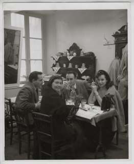 Al & Francis Versailles Paris Cafe 1957 Harry Bowden  