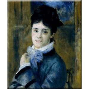  Madame Claude Monet (Camille) 13x16 Streched Canvas Art by 