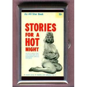  STORIES FOR A HOT NIGHT PULP Coin, Mint or Pill Box Made 