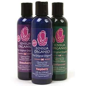  Sensua Organics Water Based Lube 4 oz. Health & Personal 