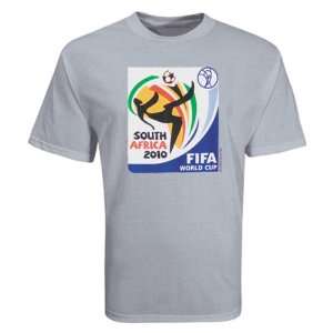  adidas World Cup 2010 Soccer T Shirt (Gray) Sports 