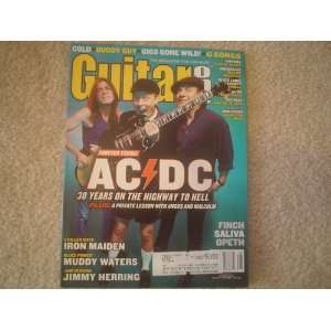 GUITAR ONE Magazine August 2003 Volume 6 No. 8 (AC/DC, Buddy Guy, Iron 