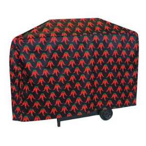   Cart Style Grill Cover Fabric: Chili Peppers: Patio, Lawn & Garden