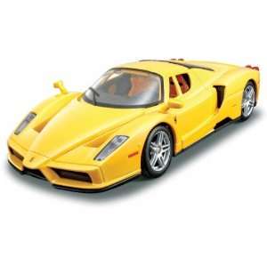    Maisto 1:24 Ferrari Enzo Ferrari Model Kit   Yellow: Toys & Games