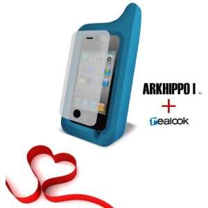  ArkHippo 1 iPhone 4 Case Blue and REALOOK Apple iPhone 4 