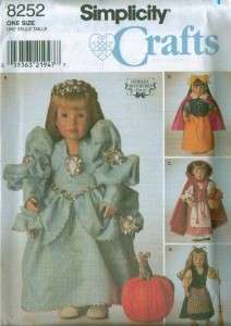 Simplicity American Girl 18 Doll Clothes Sewin Pattern  