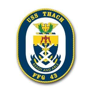  US Navy Ship USS Thach FFG 43 Decal Sticker 5.5 