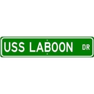 USS LABOON DDG 58 Street Sign   Navy