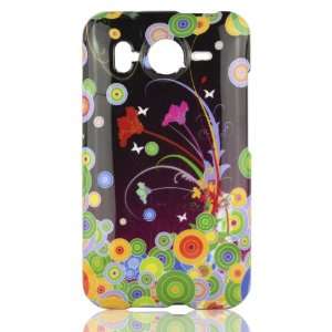 Talon Phone Case for HTC Desire Hd and Inspire 4g   Flower Art   At&t 