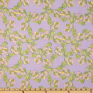  44 Wide Art Journal Tulip Purple Fabric By The Yard 