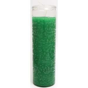  Green 7 day jar candle 