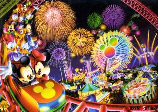   Puzzles 1000 Pieces Mickey & Amusement park  / Disney / Tenyo  