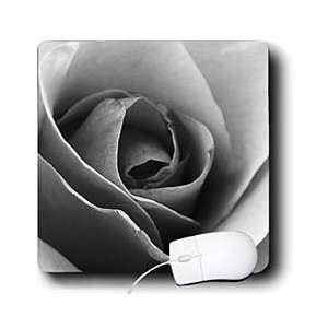    Florene Black n White   Rosebud Black   Mouse Pads Electronics