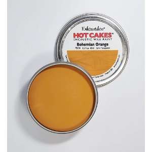  Encaustic Wax Paint Hot Cakes Bohemian Orange 1.5 fl oz 