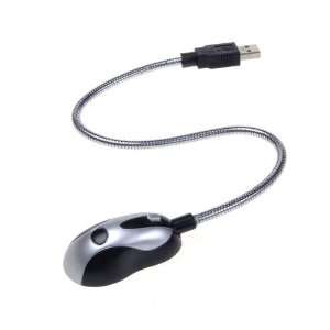  USB Powered Mouse Switchless Style LED Light Lamp w/ 2 