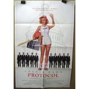   Poster Protocol Goldie Hawn Chris Sarrandon Lot006: Everything Else