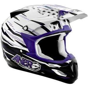   Racing Comet James Stewart Haze Helmet   Large/Purple Automotive