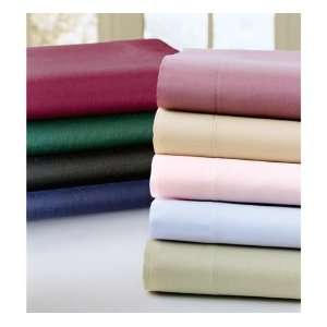 Options Solid Color Queen Sheet Set:  Home & Kitchen