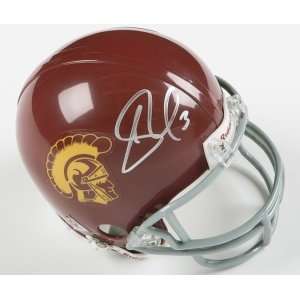  Palmer Signed Helmet   USC Trojans Heisman insc: Sports & Outdoors