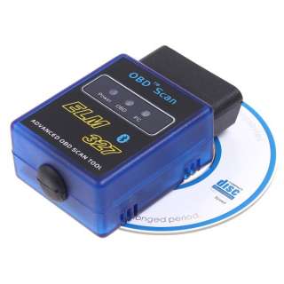   OBD II OBD2 Interface Bluetooth V1.5 Auto Diagnostic Scanner  