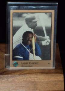 Andre Dawson Signed Baseball Plaque The Hawk Autograph  