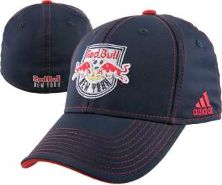Red Bull New York Blue adidas Soccer Authentic Team Flex Hat  