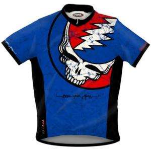 Grateful Dead Steal Your Face Cycling Jersey SM  