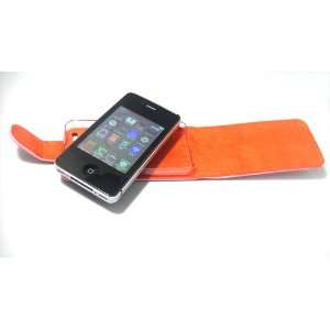  Leather Holster Case Pouch for Apple Iphone 4   Pink 