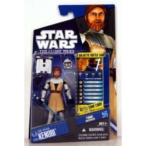   Wars Clone Wars 2010 Obi Wan Kenobi with Firing Jetpack Toys & Games