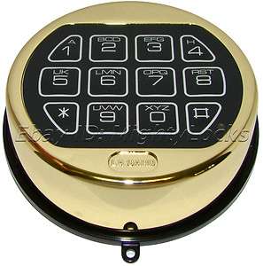   LAGARD LG Digital Keypad Electronic Lock Gun Any Safe Brass S&G Amsec