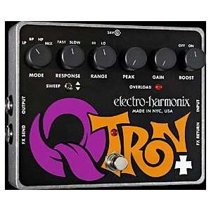 Electro Harmonix Q Tron+ Envelope Follower with 2 FREE 6 Patch Cables 