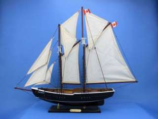Bluenose 24 Sailing Ship Model Authentic Model  