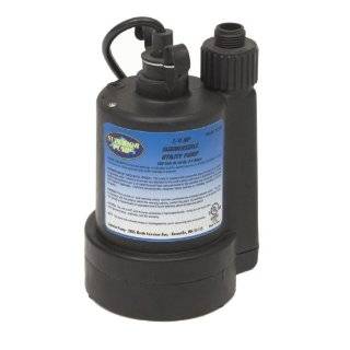 Superior Pump 91250 1/4 HP Thermoplastic Submersible Utility Pump by 