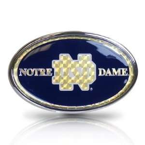  University of Notre Dame Domed Car Emblem Automotive