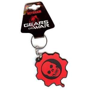  Gears of War Keychain Rubber Crimson Omen