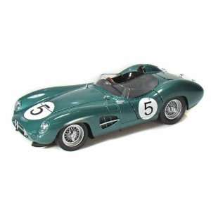  1959 Aston Martin DBR1 1/18 Green # 5 Toys & Games