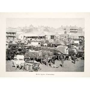  1897 Print Market Square Johannesburg City Gauteng South 