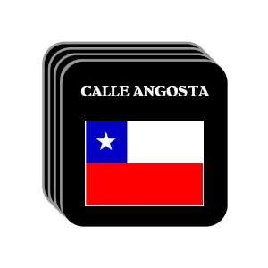 Chile   CALLE ANGOSTA Set of 4 Mini Mousepad Coasters