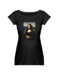   Shirt (Dark) Mona Lisa HD by Leonardo da Vinci aka La Gioconda