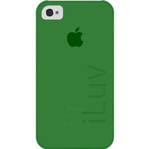 NEW Green SILK Translucent Ultra Thin Case For iPhone 4/4S (Cellular)