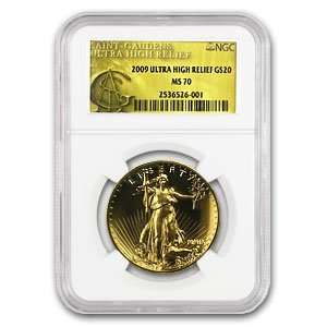  2009 Ultra High Relief Double Eagle MS 70 NGC (Gold Label 
