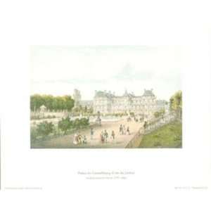  Palace and Gardens Isadore l. Deroy. 7.00 inches by 5.00 