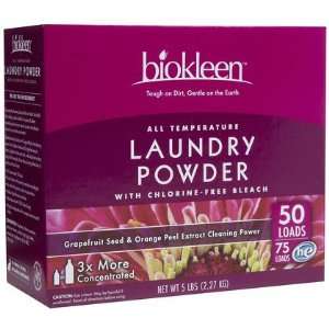  Biokleen Laundry Powder Citrus 54 Loads (Quantity of 2 